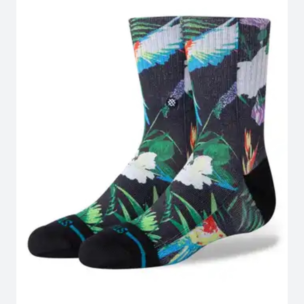 Stance Kids Casual Poly Blend Crew Height Mid Cushion Socks